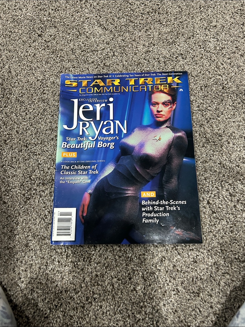 Star Trek Communicator Magazine - Blue Cover